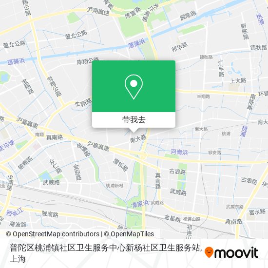 普陀区桃浦镇社区卫生服务中心新杨社区卫生服务站地图