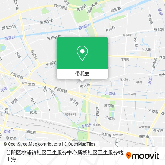 普陀区桃浦镇社区卫生服务中心新杨社区卫生服务站地图