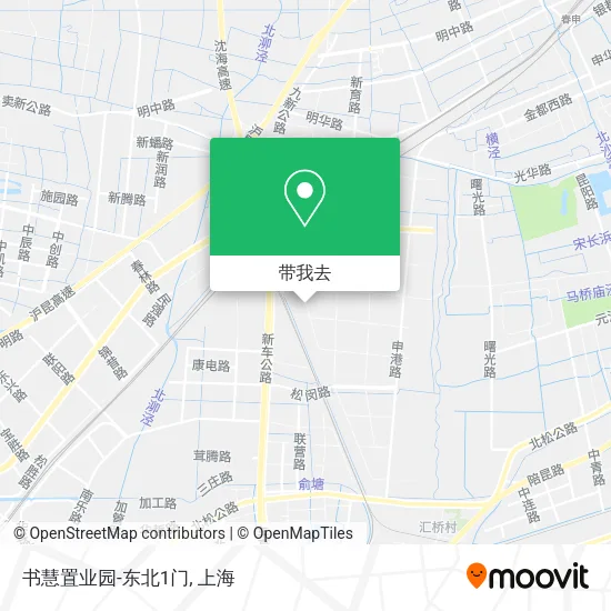 书慧置业园-东北1门地图