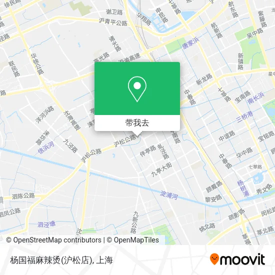 杨国福麻辣烫(沪松店)地图