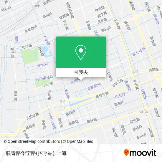 联青路华宁路(招呼站)地图