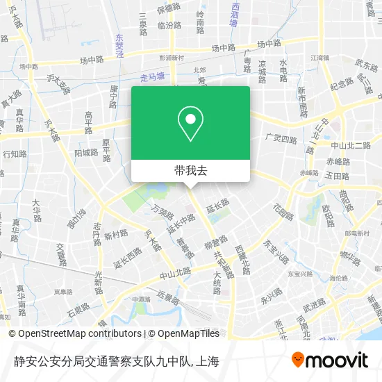 静安公安分局交通警察支队九中队地图