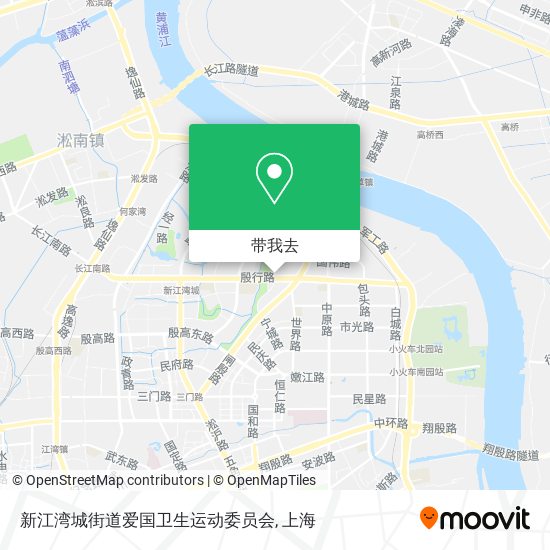 新江湾城街道爱国卫生运动委员会地图