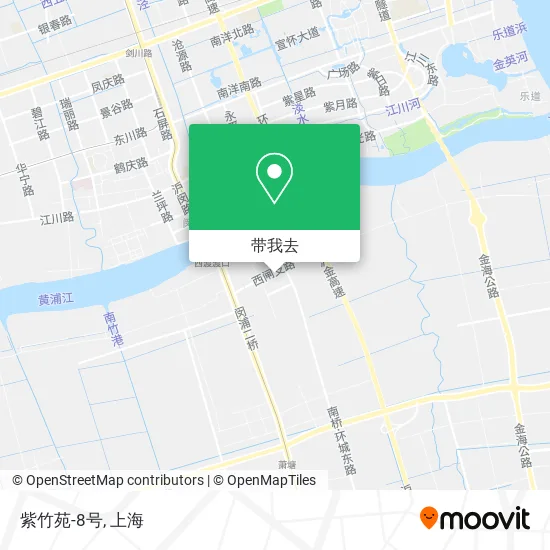 紫竹苑-8号地图