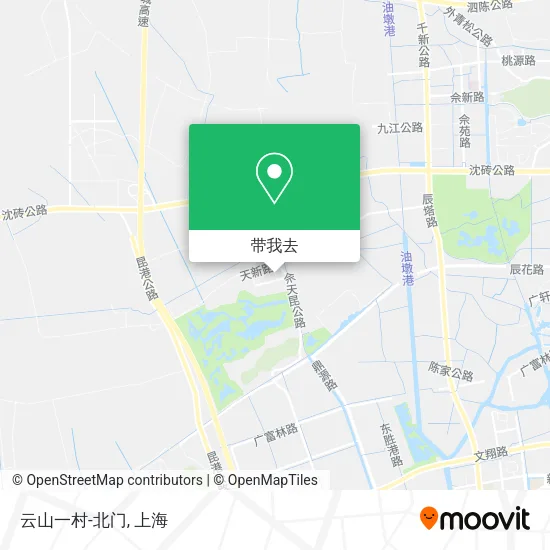 云山一村-北门地图