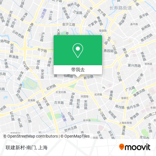 联建新村-南门地图