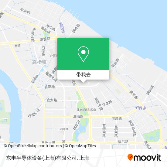 东电半导体设备(上海)有限公司地图
