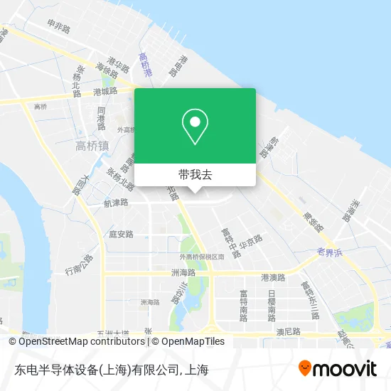 东电半导体设备(上海)有限公司地图