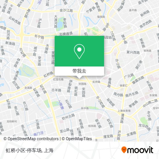 虹桥小区-停车场地图