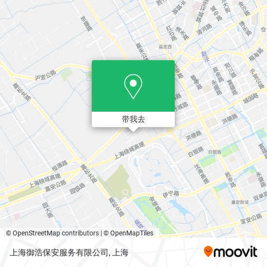 上海御浩保安服务有限公司地图