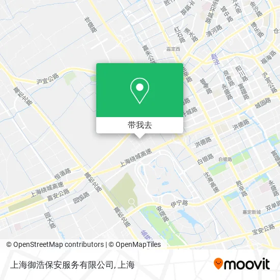 上海御浩保安服务有限公司地图
