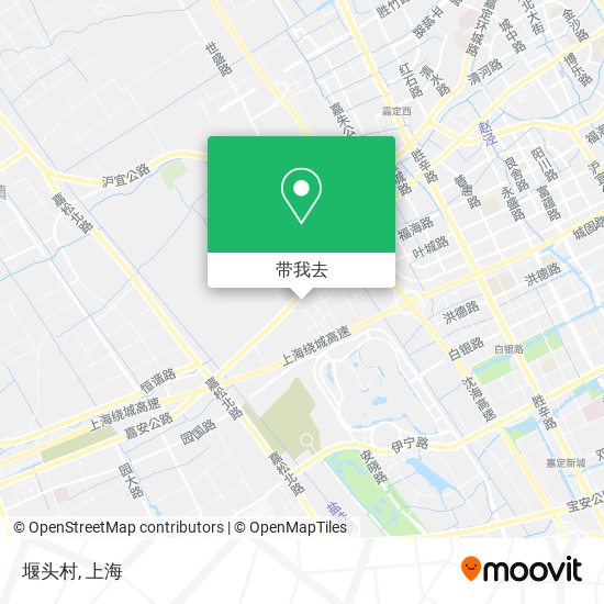 堰头村地图