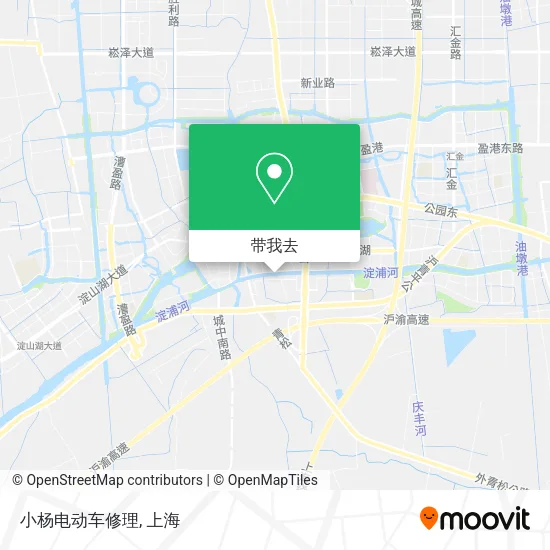 小杨电动车修理地图