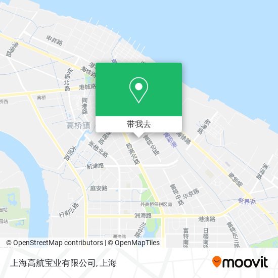 上海高航宝业有限公司地图