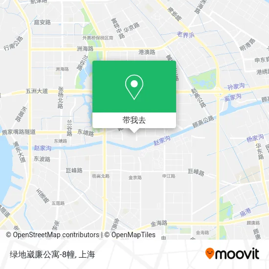 绿地崴廉公寓-8幢地图