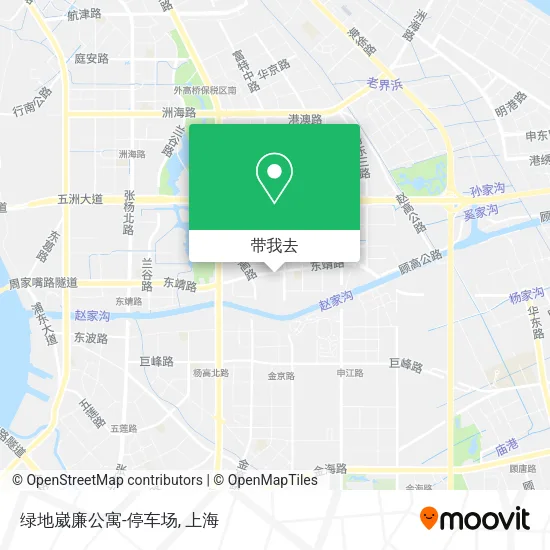 绿地崴廉公寓-停车场地图