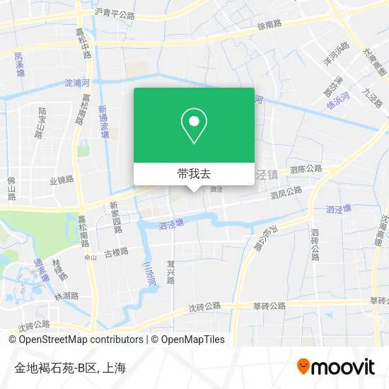 金地褐石苑-B区地图