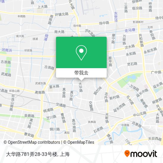 大华路781弄28-33号楼地图