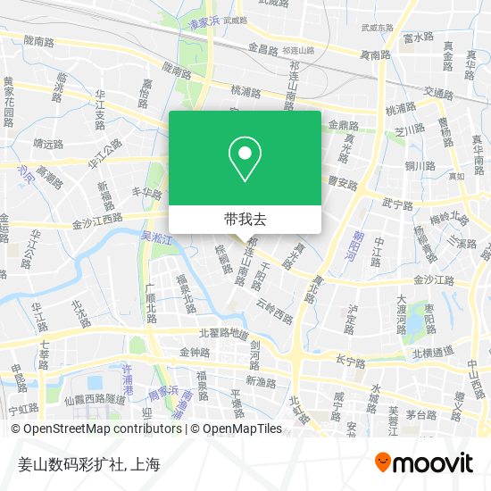 姜山数码彩扩社地图