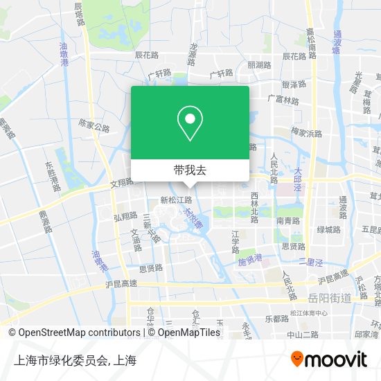 上海市绿化委员会地图