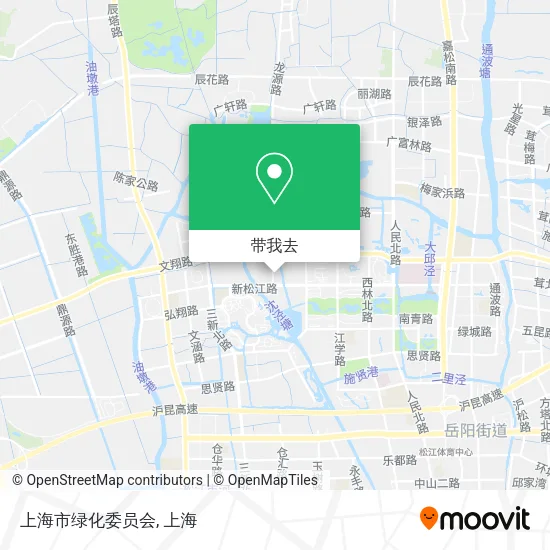 上海市绿化委员会地图