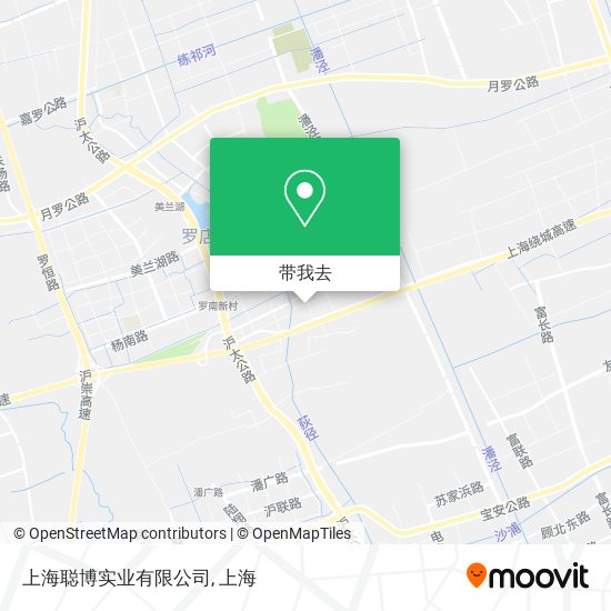 上海聪博实业有限公司地图