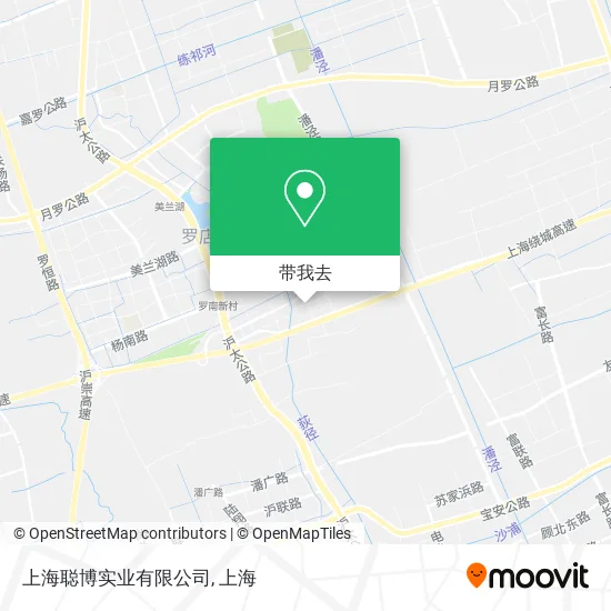 上海聪博实业有限公司地图