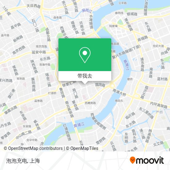 泡泡充电地图
