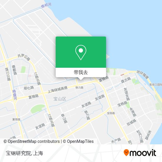 宝钢研究院地图