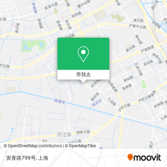 寅青路799号地图