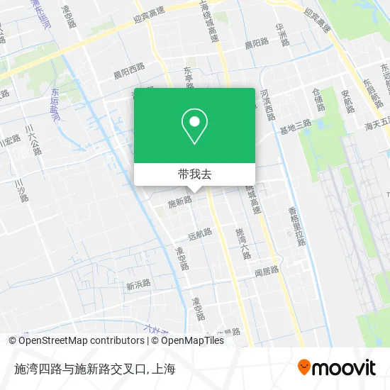 施湾四路与施新路交叉口地图