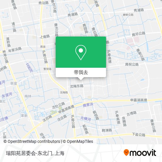 瑞阳苑居委会-东北门地图