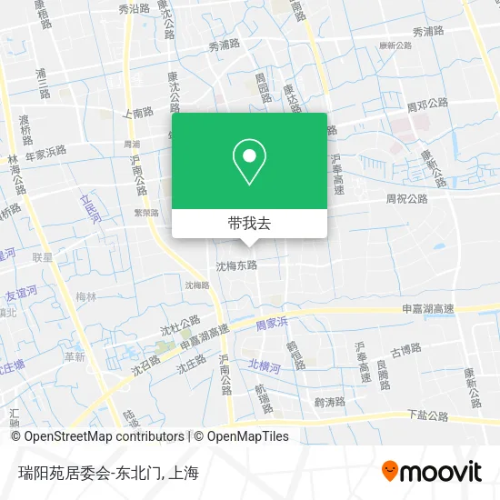 瑞阳苑居委会-东北门地图