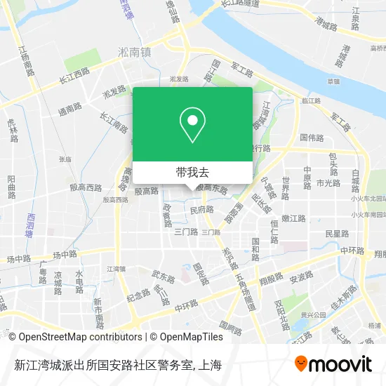 新江湾城派出所国安路社区警务室地图