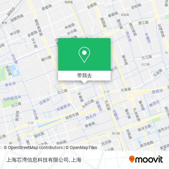 上海芯湾信息科技有限公司地图