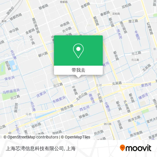 上海芯湾信息科技有限公司地图