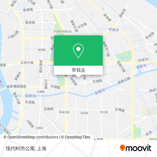 现代时尚公寓地图