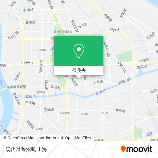 现代时尚公寓地图