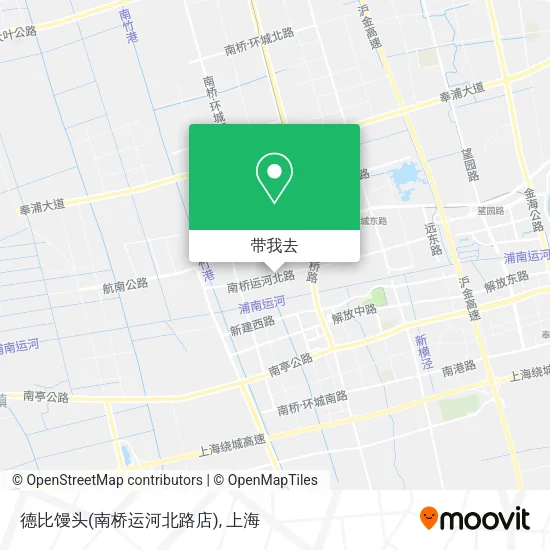 德比馒头(南桥运河北路店)地图