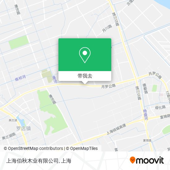 上海伯秋木业有限公司地图