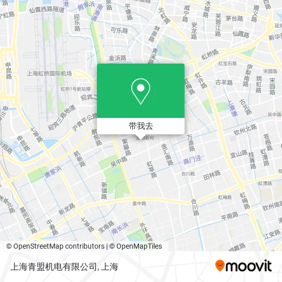 上海青盟机电有限公司地图