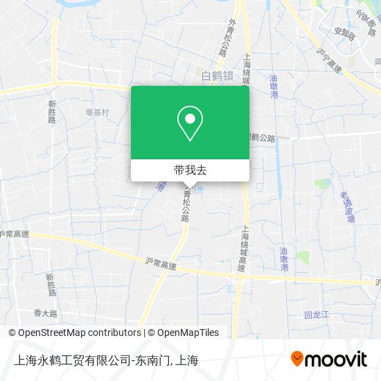 上海永鹤工贸有限公司-东南门地图