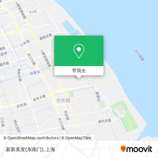 新新美发(东南门)地图