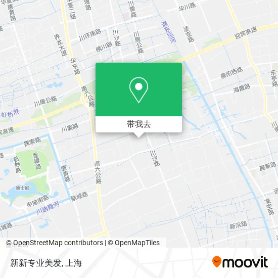 新新专业美发地图