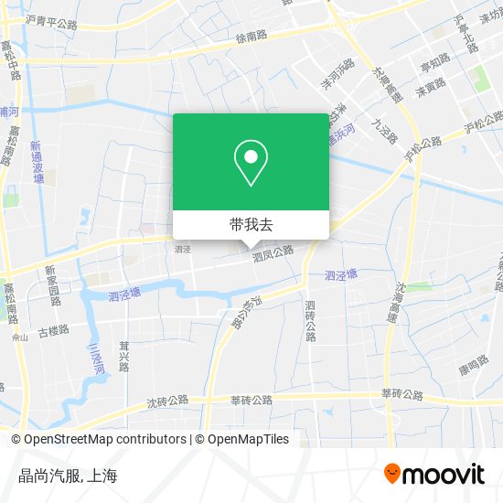 晶尚汽服地图
