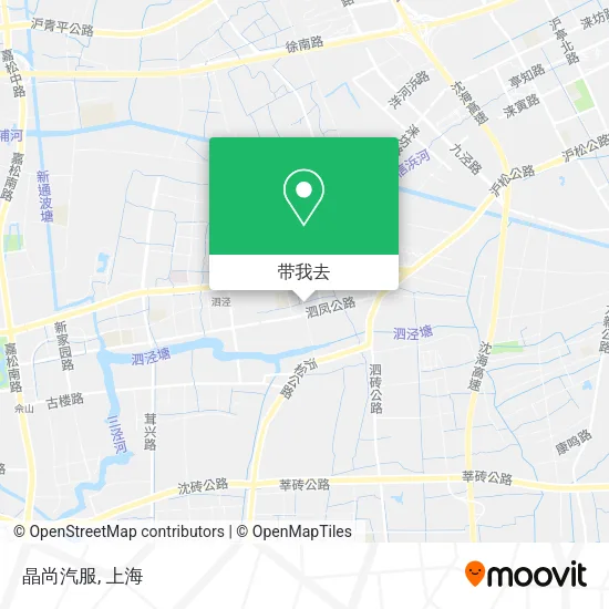 晶尚汽服地图