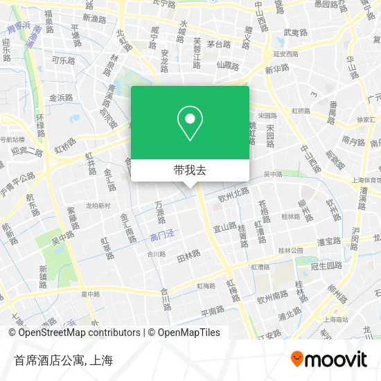 首席酒店公寓地图