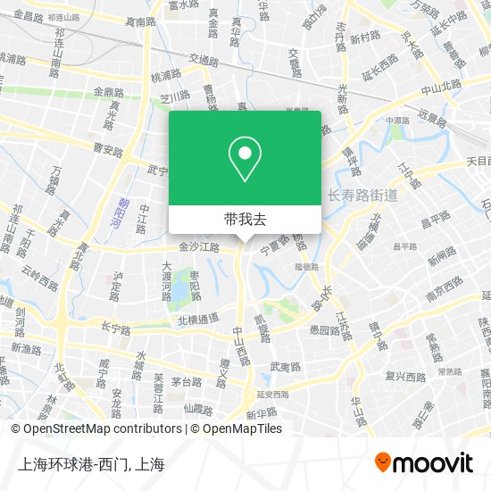 上海环球港-西门地图