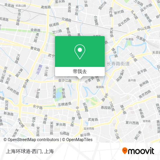 上海环球港-西门地图