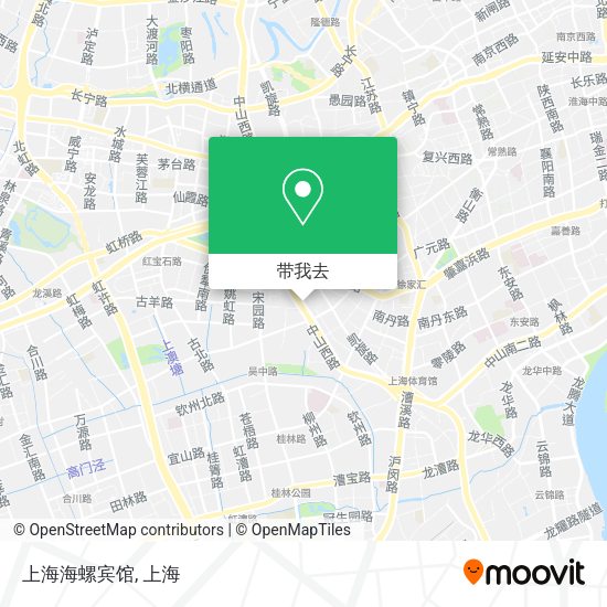 上海海螺宾馆地图